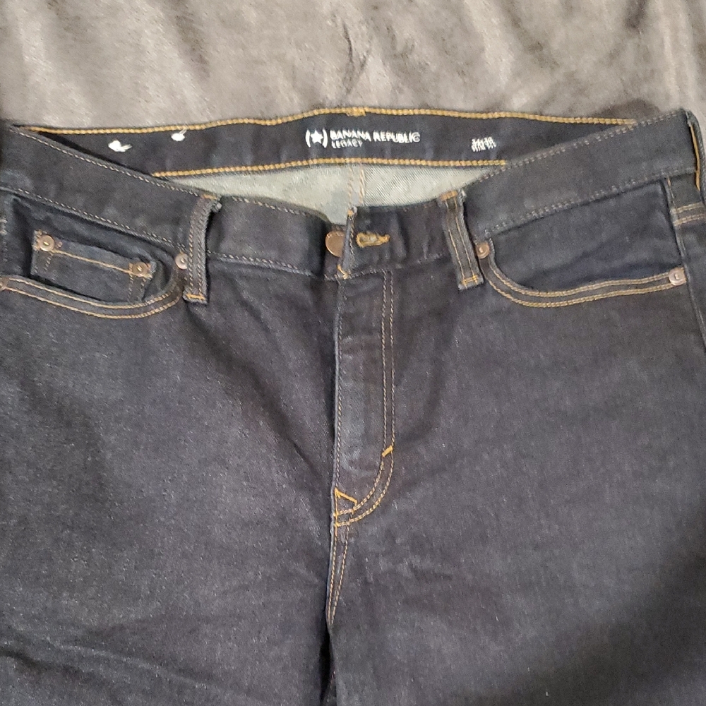 Banana Republic Men's Black Jeans 34 X 30 Brand New No Tags